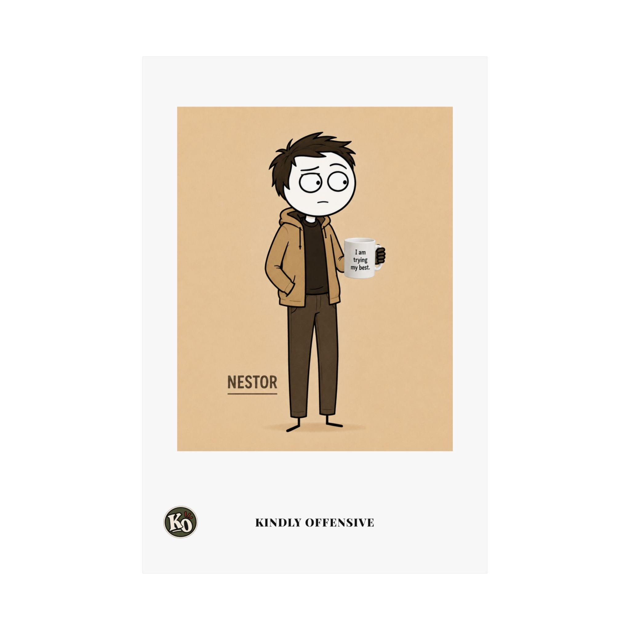 Néstor — Kindly Offensive Art Print