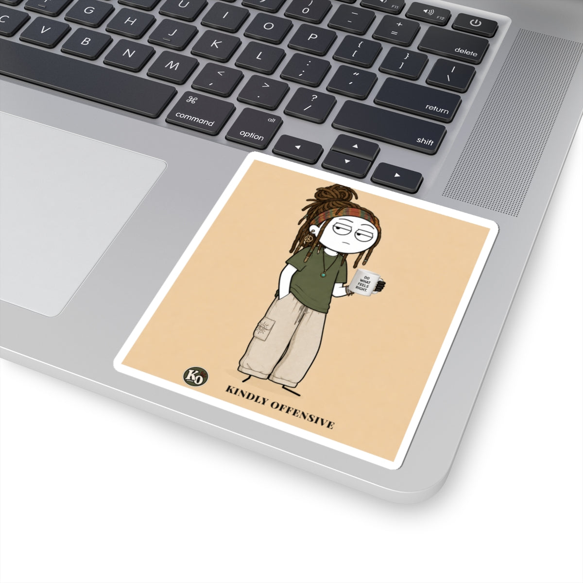 Zia — Kindly Offensive Sticker