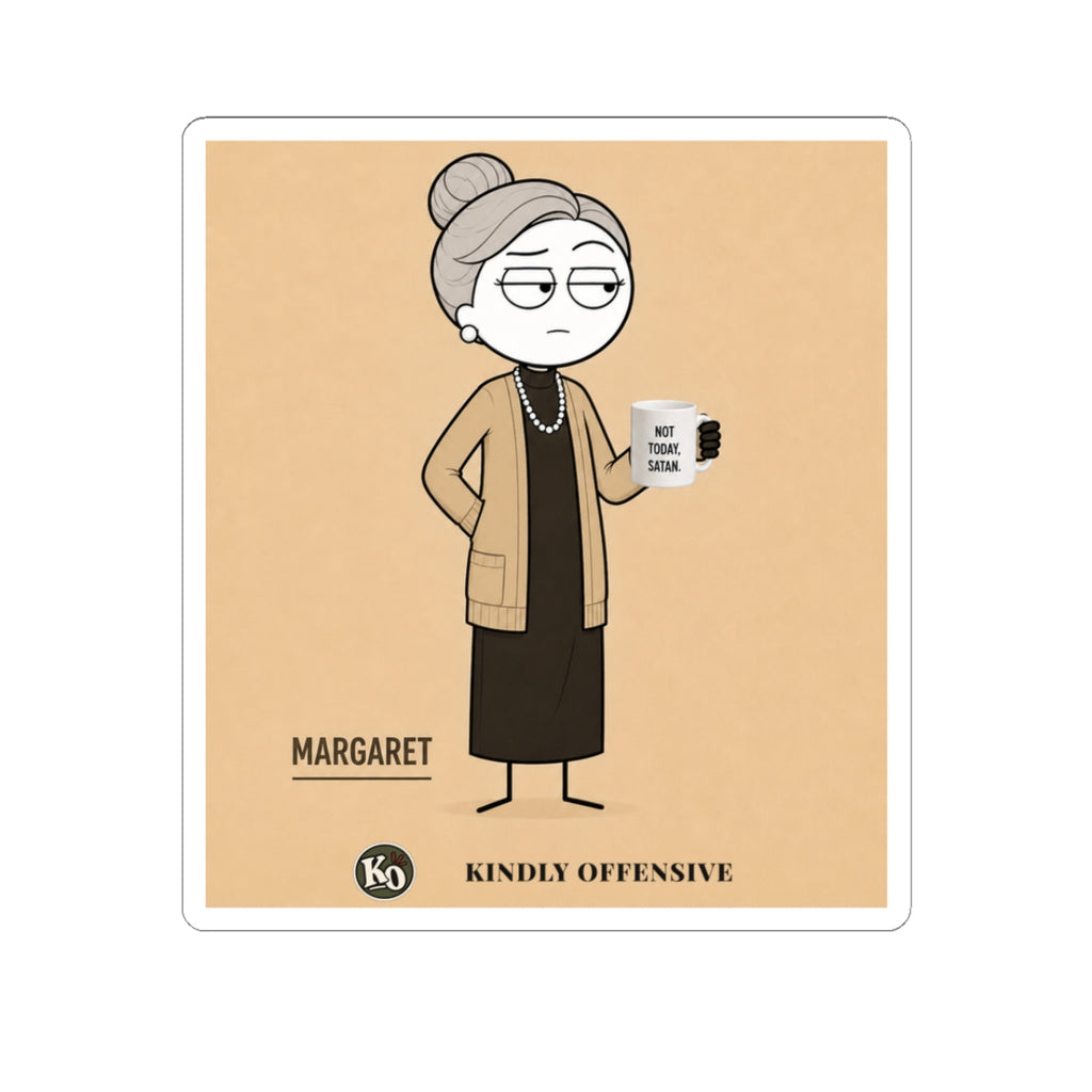 Margaret — Kindly Offensive Sticker
