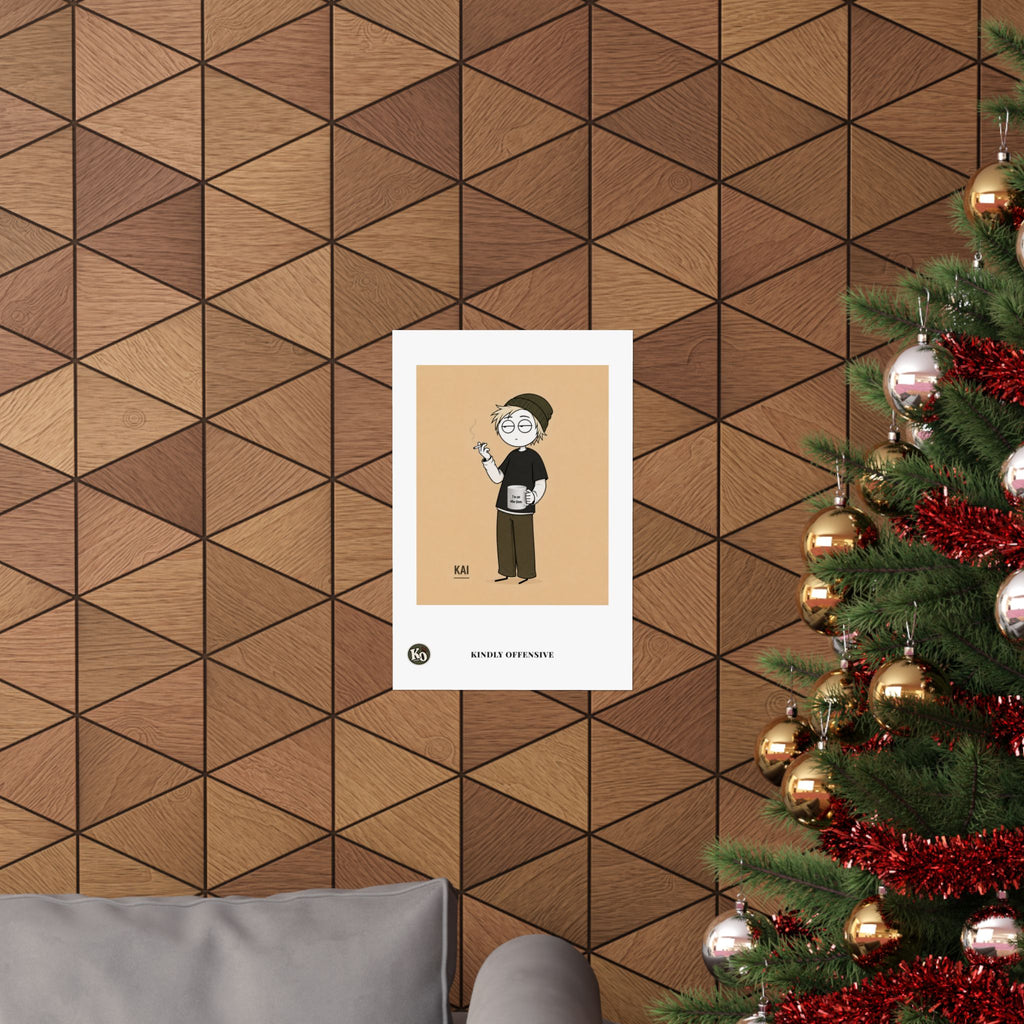 Kai — Kindly Offensive Art Print