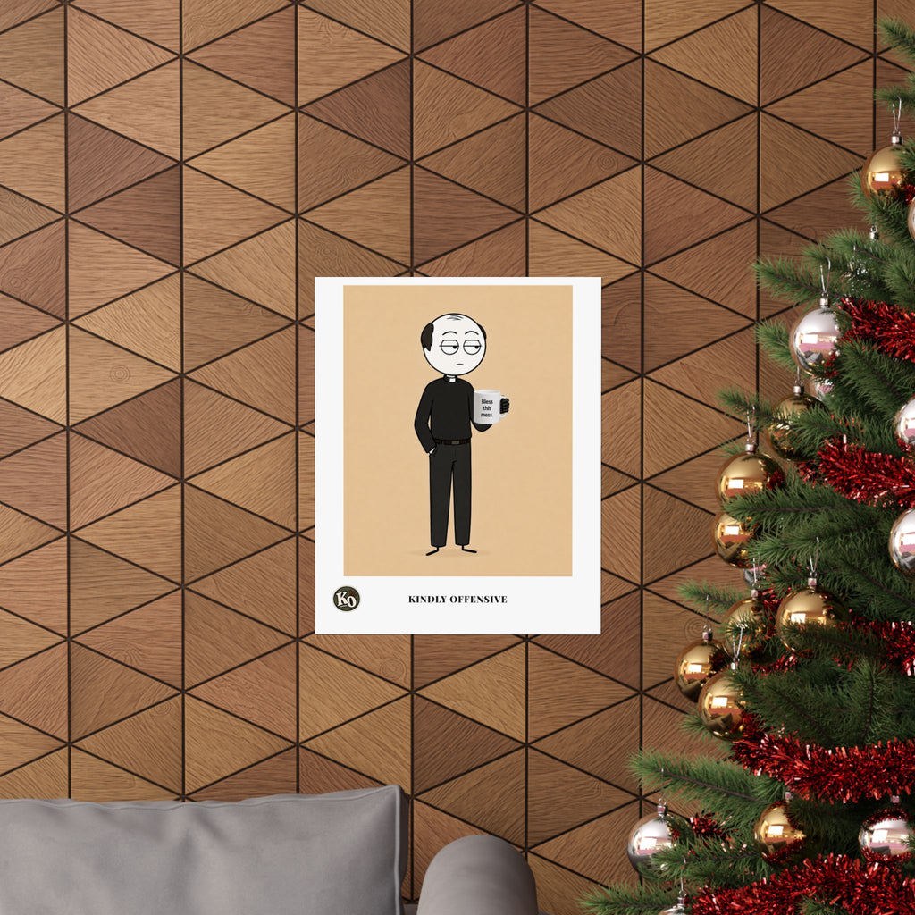 Padre Leo — Kindly Offensive Art Print