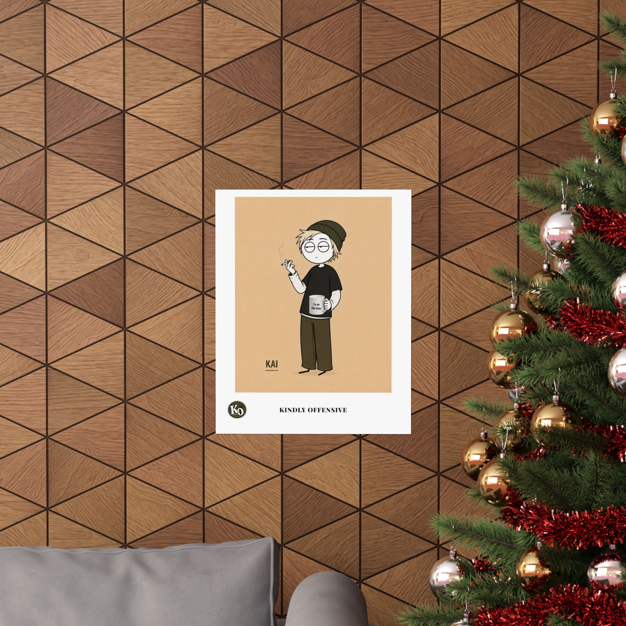 Kai — Kindly Offensive Art Print