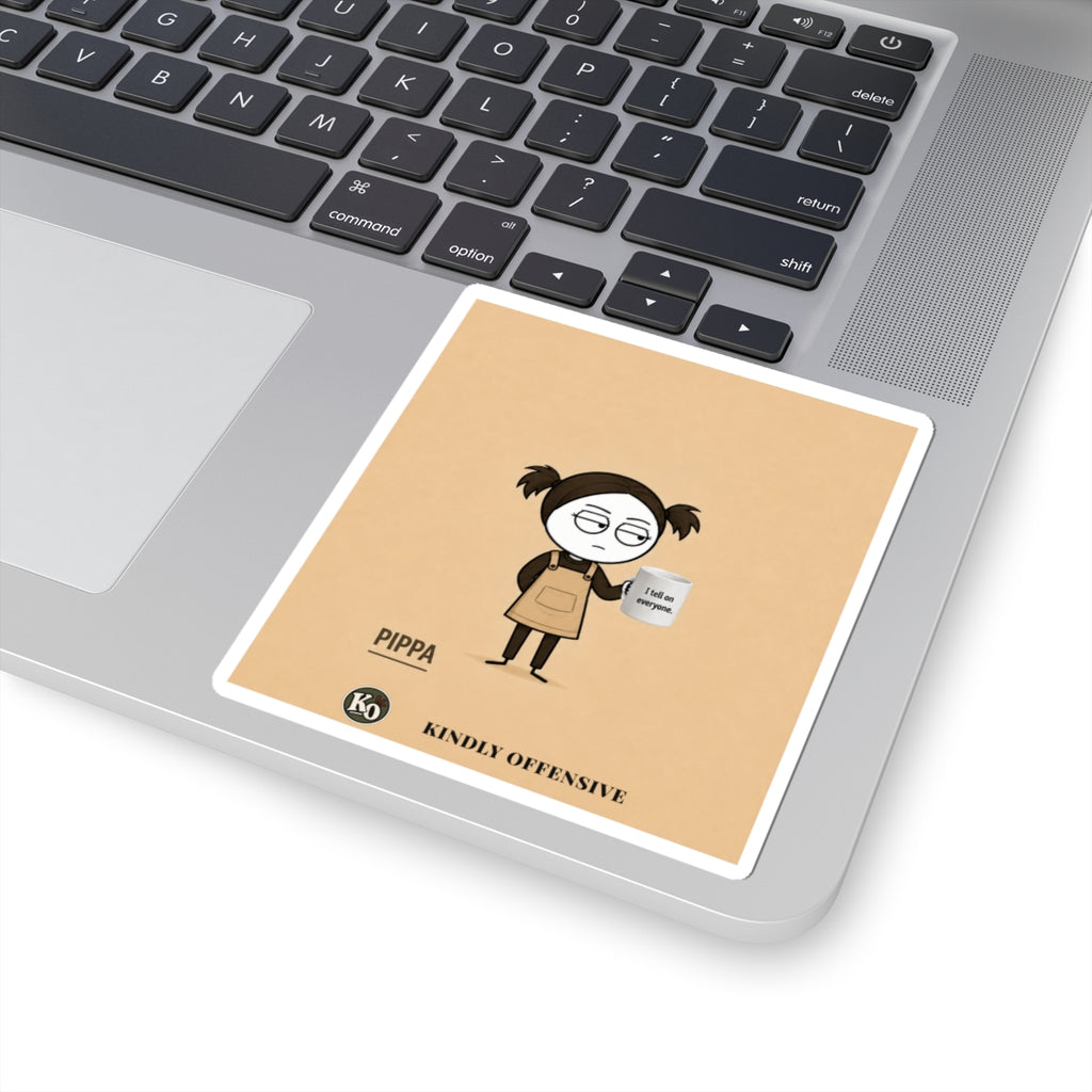 Pippa — Kindly Offensive Sticker