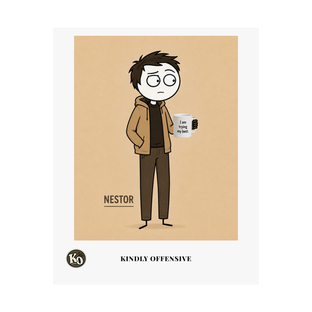 Néstor — Kindly Offensive Art Print
