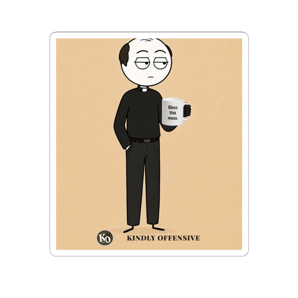 Padre Leo — Kindly Offensive Sticker
