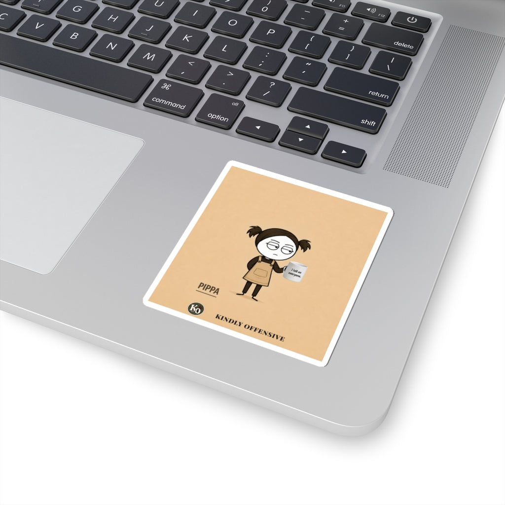 Pippa — Kindly Offensive Sticker