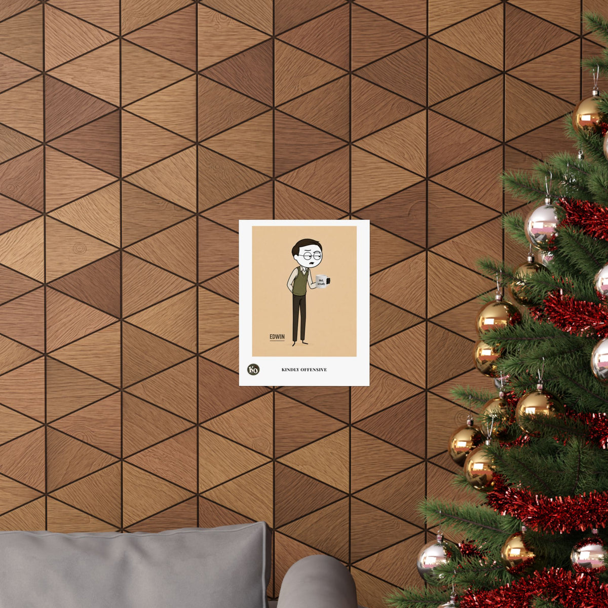 Edwin — Kindly Offensive Art Print