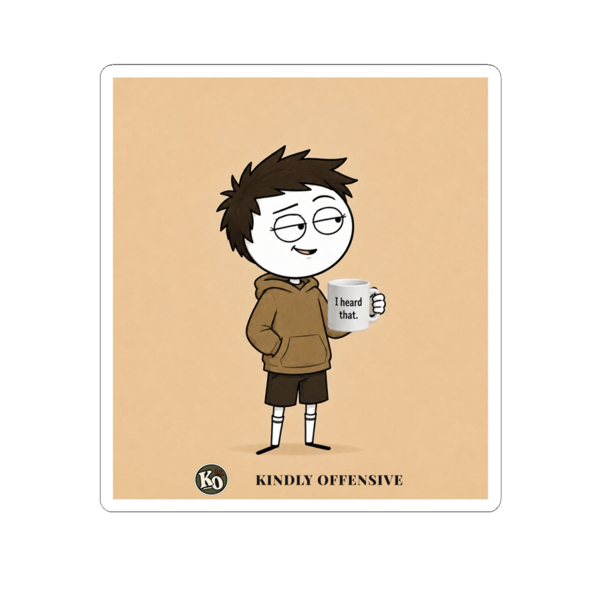 Milo — Kindly Offensive Sticker