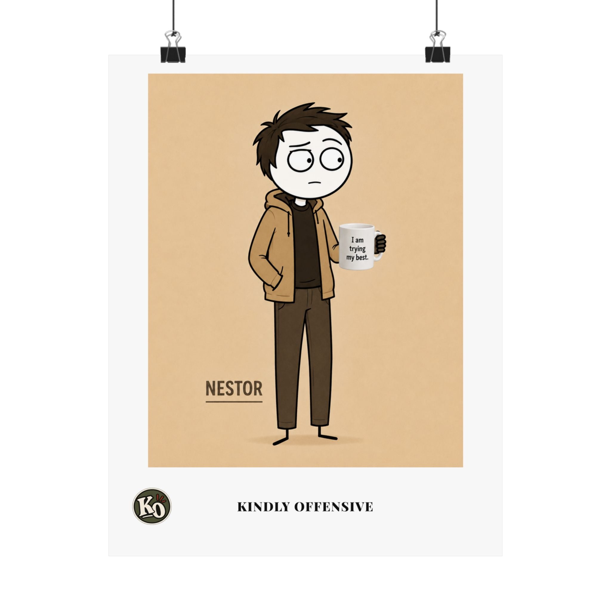 Néstor — Kindly Offensive Art Print