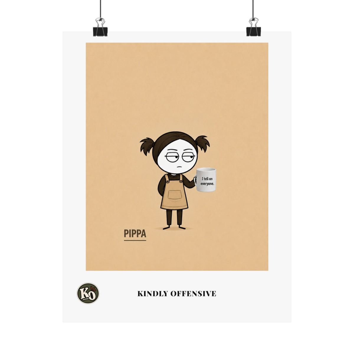 Pippa — Kindly Offensive Art Print