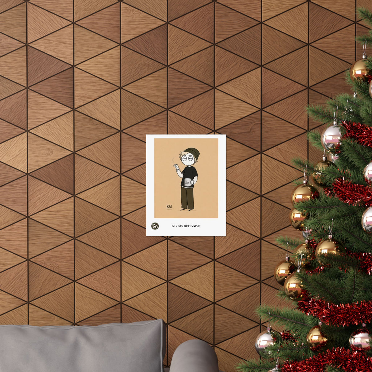 Kai — Kindly Offensive Art Print