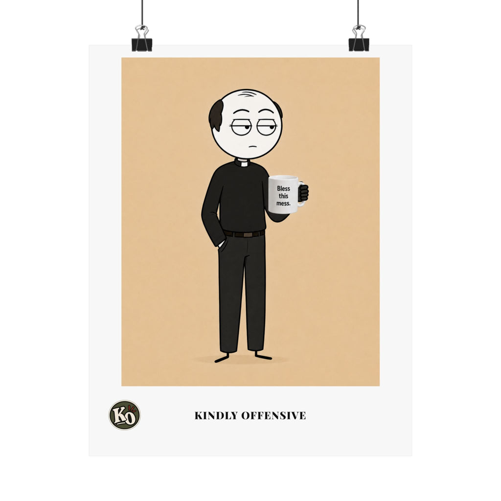 Padre Leo — Kindly Offensive Art Print