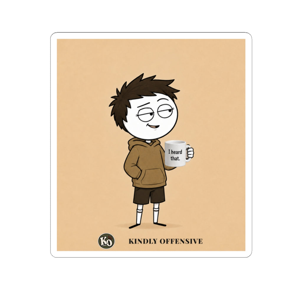 Milo — Kindly Offensive Sticker